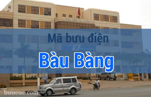 Mã bưu điện Bàu Bàng, Bình Dương
