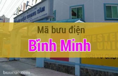 Mã bưu điện Bình Minh, Vĩnh Long
