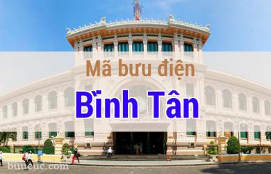 Mã bưu điện Bình Tân, Hồ Chí Minh