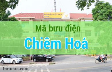 Mã bưu điện Chiêm Hoá, Tuyên Quang