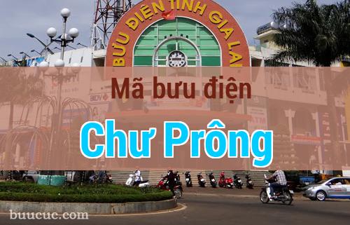 Mã bưu điện Chư Prông, Gia Lai