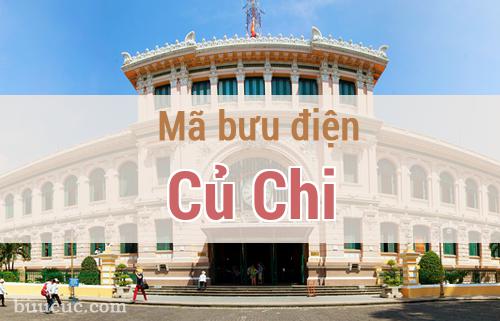 Mã bưu điện Củ Chi, Hồ Chí Minh