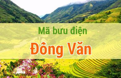 Mã bưu điện Đồng Văn, Hà Giang