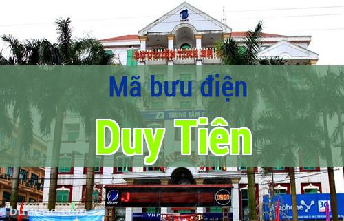 Mã bưu điện Duy Tiên, Hà Nam