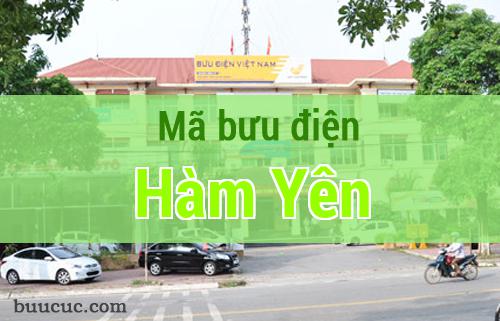 Mã bưu điện Hàm Yên, Tuyên Quang