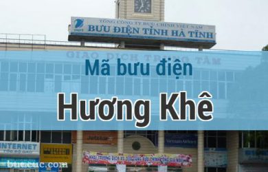 Mã bưu điện Hương Khê, Hà Tĩnh