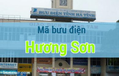 Mã bưu điện Hương Sơn, Hà Tĩnh