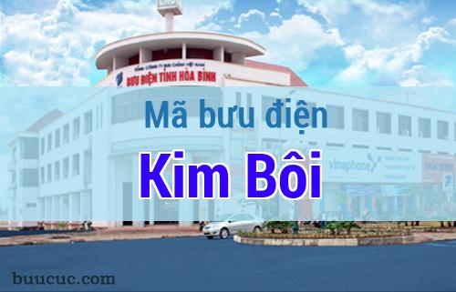Mã bưu điện Kim Bôi, Hoà Bình