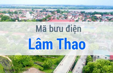 Mã bưu điện Lâm Thao, Phú Thọ