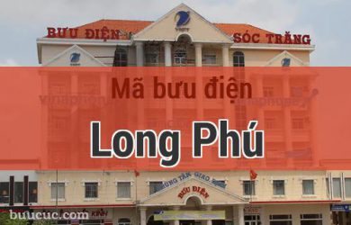 Mã bưu điện Long Phú, Sóc Trăng