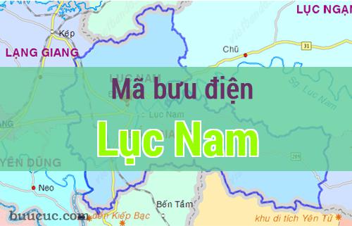 Mã bưu điện Lục Nam, Bắc Giang