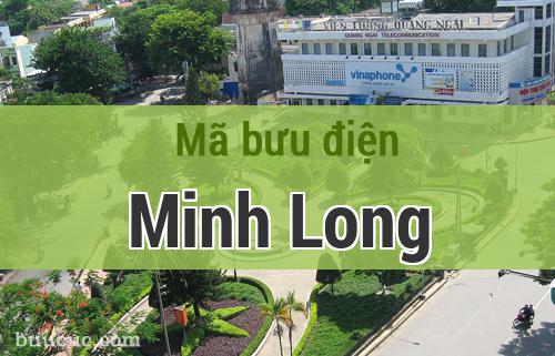 Mã bưu điện Minh Long, Quảng Ngãi