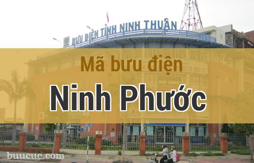 Mã bưu điện Ninh Phước, Ninh Thuận