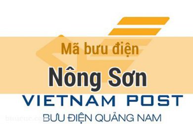 Mã bưu điện Nông Sơn, Quảng Nam