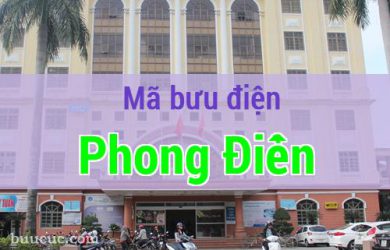 Mã bưu điện Phong Điền, Thừa Thiên Huế