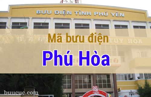 Mã bưu điện Phú Hòa, Phú Yên