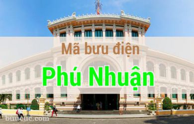 Mã bưu điện Phú Nhuận, Hồ Chí Minh