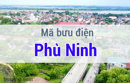 Mã bưu điện Phù Ninh, Phú Thọ