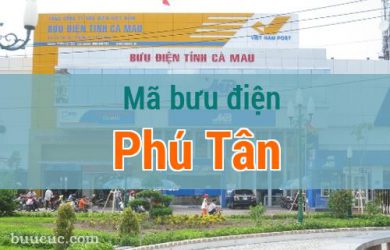 Mã bưu điện Phú Tân, Cà Mau