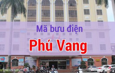Mã bưu điện Phú Vang, Thừa Thiên Huế