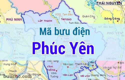 Mã bưu điện Phúc Yên, Vĩnh Phúc