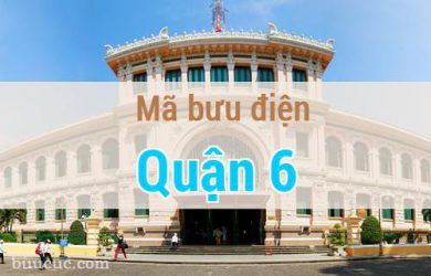 Mã bưu điện Quận 6, Hồ Chí Minh