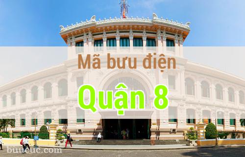 Mã bưu điện Quận 8, Hồ Chí Minh