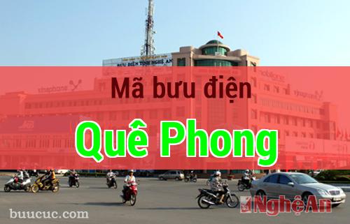 Mã bưu điện Quế Phong, Nghệ An