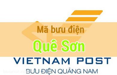 Mã bưu điện Quế Sơn, Quảng Nam