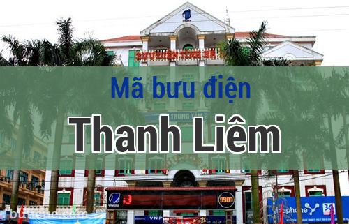 Mã bưu điện Thanh Liêm, Hà Nam