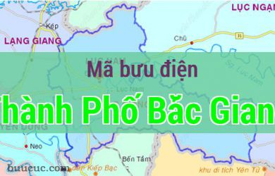 Mã bưu điện Thành Phố Bắc Giang, Bắc Giang