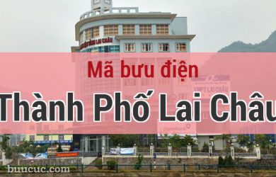 Mã bưu điện Thành Phố Lai Châu, Lai Châu