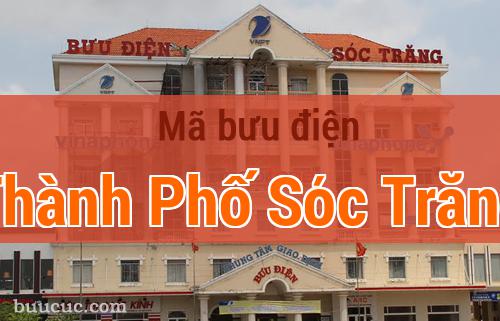 Mã bưu điện Thành Phố Sóc Trăng, Sóc Trăng