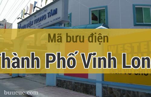 Mã bưu điện Thành Phố Vĩnh Long, Vĩnh Long