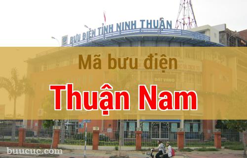 Mã bưu điện Thuận Nam, Ninh Thuận