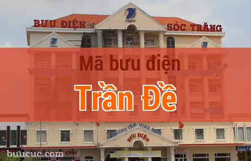 Mã bưu điện Trần Đề, Sóc Trăng