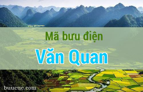 Mã bưu điện Văn Quan, Lạng Sơn