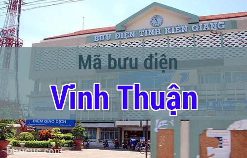 Mã bưu điện Vĩnh Thuận, Kiên Giang