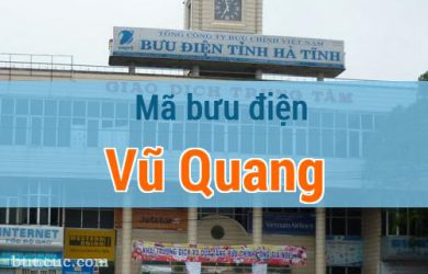 Mã bưu điện Vũ Quang, Hà Tĩnh