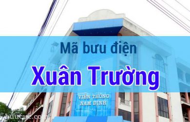 Mã bưu điện Xuân Trường, Nam Định