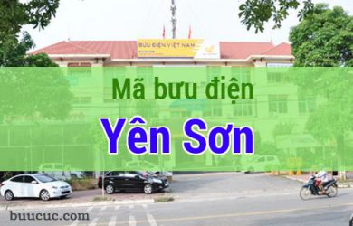 Mã bưu điện Yên Sơn, Tuyên Quang