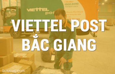 Danh sách bưu cục, số điện thoại, địa chỉ Viettel post Bắc Giang