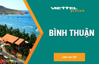 Danh sách cửa hàng Viettel Post Bình Thuận