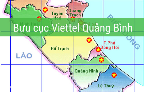 Mạng lưới chi nhánh bưu cục Viettel ở Quảng Bình