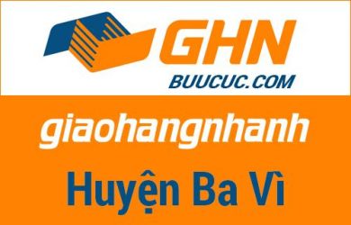 Bưu cục GHN Huyện Ba Vì – Hà Nội