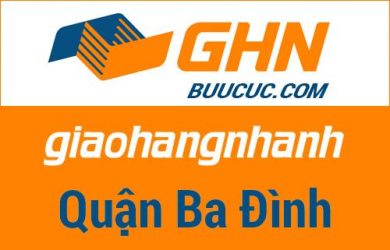 Bưu cục GHN Quận Ba Đình – Hà Nội
