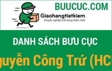 Giao hàng tiết kiệm Nguyễn Công Trứ (HCM)