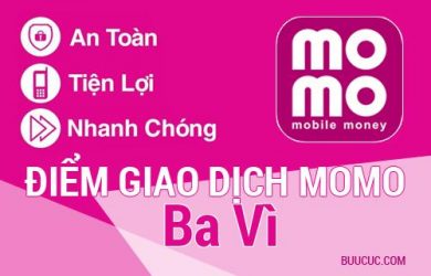 Điểm giao dịch MoMo Huyện Ba Vì, Hà Nội