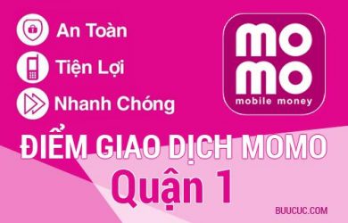 Điểm giao dịch MoMo Quận 1, Hồ Chí Minh