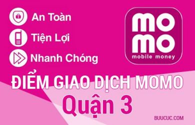Điểm giao dịch MoMo Quận 3, Hồ Chí Minh